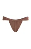 Bondeye X Georgia Fowler Bikini Brief In Brown