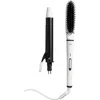 Bondiboost Mini Interchangeable 2-in-1 Hair Straightener Brush And Curling Iron Null In White
