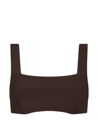 Bondi Born Anja Ii Bikini Top In Brown