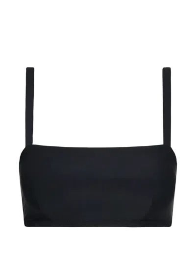Bondi Born Anja Square-neck Bikini Top In Black