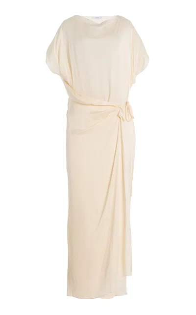Bondi Born Ardea Wrap Dress In White