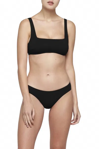 Bondi Born Aria Bikini Top In Black