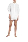 Bondi Born Baros Long Sleeve Shirt In White