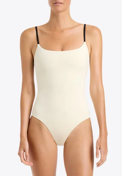 Bondi Born Bianca One-piece Swimsuit In White
