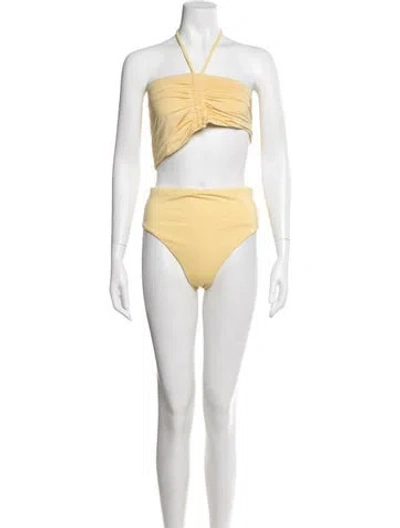 Pre-owned Bondi Born Bikini In Neutral
