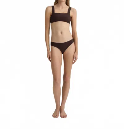 Bondi Born Bikini Swimsuit Set In Brown
