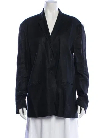 Pre-owned Bondi Born Blazer In Blue