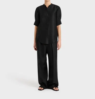 Bondi Born Bormio Short Sleeve Shirt In Black