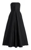 Bondi Born Borrio Strapless Midi Dress In Black