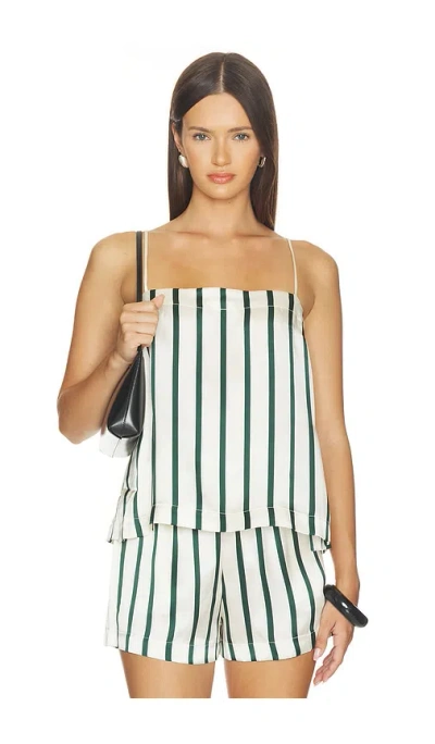 Bondi Born Cannes Silk Camisole In White