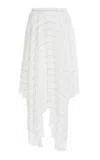 Bondi Born Capri Silk Square Skirt In White