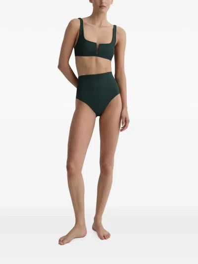 Bondi Born Clio Bikini Top In Green