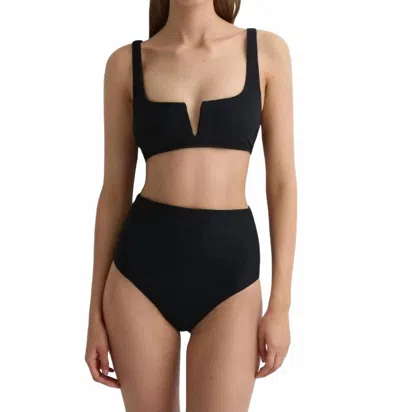 Bondi Born Clio Bikini Top In Black