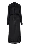 Bondi Born Cremona Gauze Maxi Dress In Black