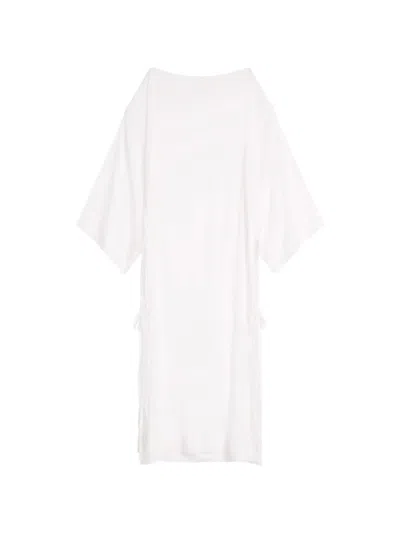 Bondi Born Cremona Tie-side Cover-up Tunic In White