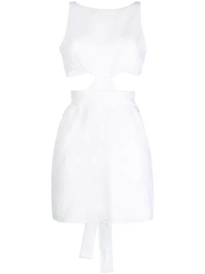 Bondi Born Cut-out Detail Dress In White