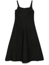 Bondi Born Bormio Exposed Back Mini Dress In Black