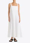 Bondi Born Delphi Flared Maxi Dress In White
