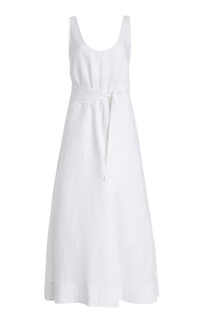 Bondi Born Delphi Midi Dress In White