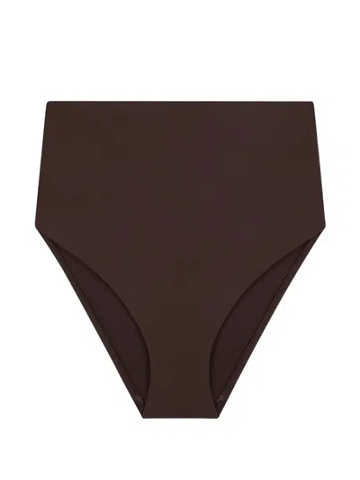 Bondi Born Faith High-waist Bikini Bottoms In Animal Print