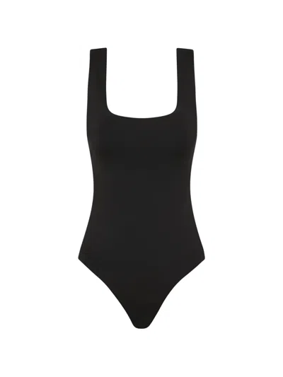 Bondi Born Fernanda Cross-back Swimsuit In Black
