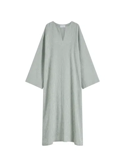 Bondi Born Finn Kimono-sleeve Maxi Dress In Gray