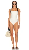Bondi Born Bianca One-piece Swimsuit In Pearl