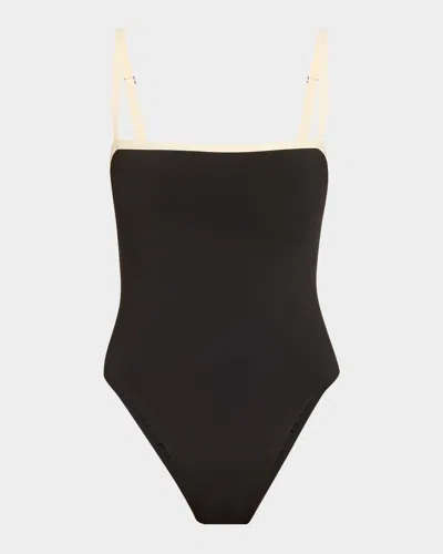 Bondi Born Harlow One-piece Swimsuit In Black