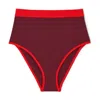 Bondi Born Hayden Bikini Top In Ruby