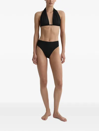 Bondi Born Isabella Halterneck Bikini Top In Black