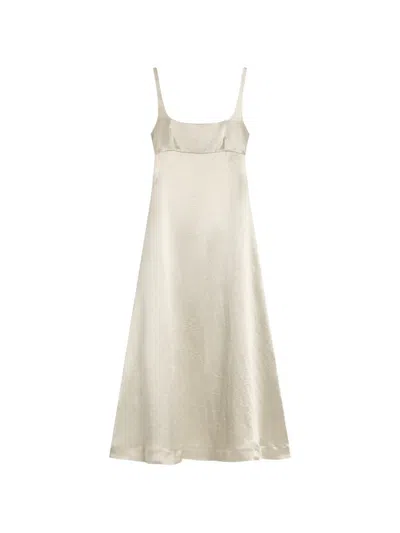 Bondi Born Kobe Open-back Maxi Dress In Neutral