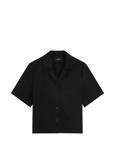 Bondi Born Kyoto Short-sleeve Shirt In Black