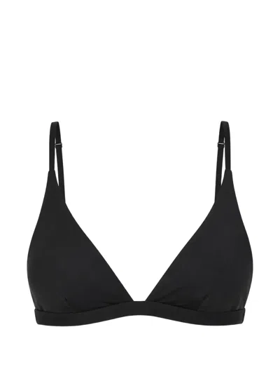 Bondi Born Lana Triangle Bikini Top In Black