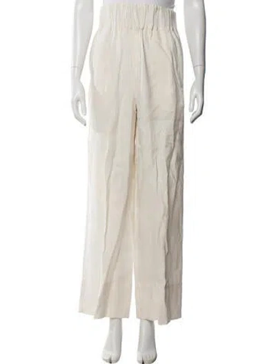 Pre-owned Bondi Born Linen Wide Leg Pants In Neutrals