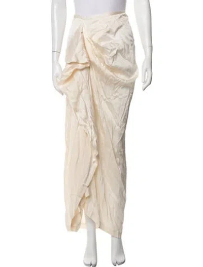 Pre-owned Bondi Born Long Skirt In Neutrals