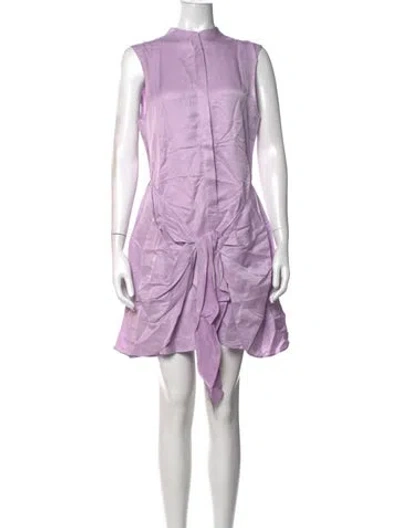 Pre-owned Bondi Born Mini Dress W/ Tags In Purple