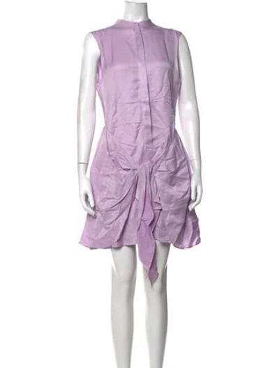 Pre-owned Bondi Born Mini Dress W/ Tags In Purple