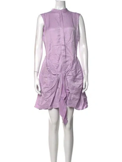 Pre-owned Bondi Born Mini Dress W/ Tags In Purple
