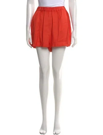 Pre-owned Bondi Born Mini Shorts In Orange