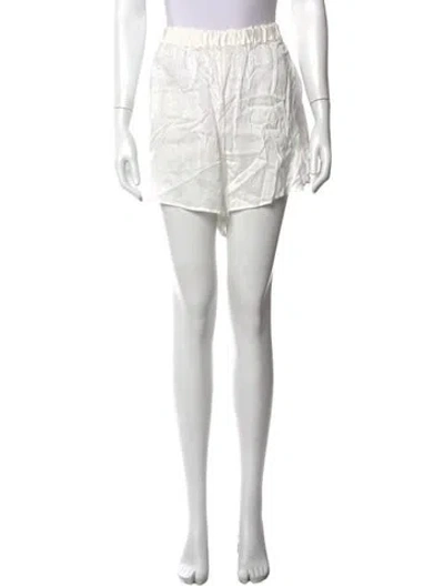 Pre-owned Bondi Born Mini Shorts In White