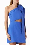 Bondi Born Nonza Mini Dress In Cobalt In Blue