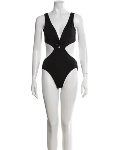 Pre-owned Bondi Born One-piece In Black