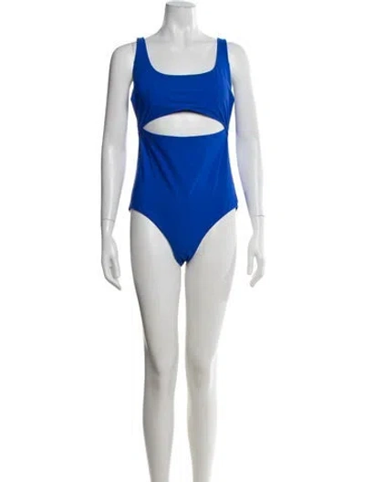 Pre-owned Bondi Born One-piece In Blue