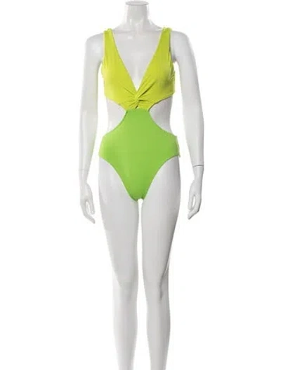 Pre-owned Bondi Born One-piece In Green