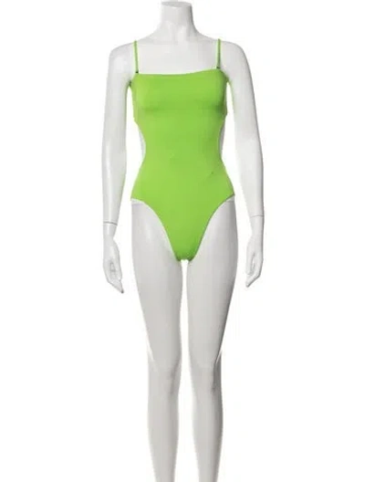 Pre-owned Bondi Born One-piece In Green