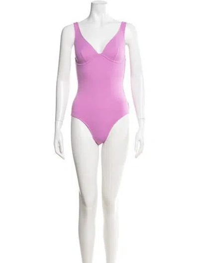 Pre-owned Bondi Born One-piece In Pink