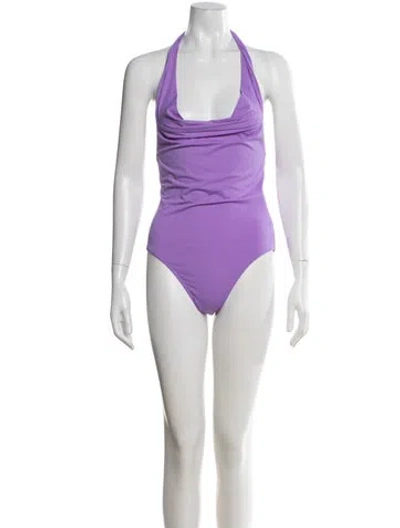 Pre-owned Bondi Born One-piece In Purple