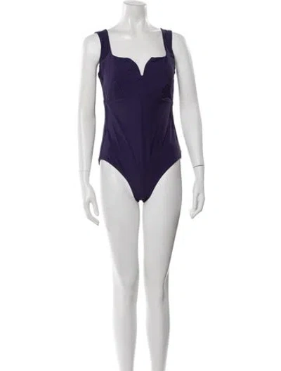 Pre-owned Bondi Born One-piece In Purple