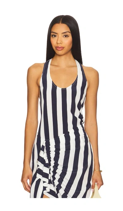 Bondi Born Orta Silk Tank Top In Multi