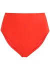 Bondi Born High Rise Bikini Bottoms In Orange